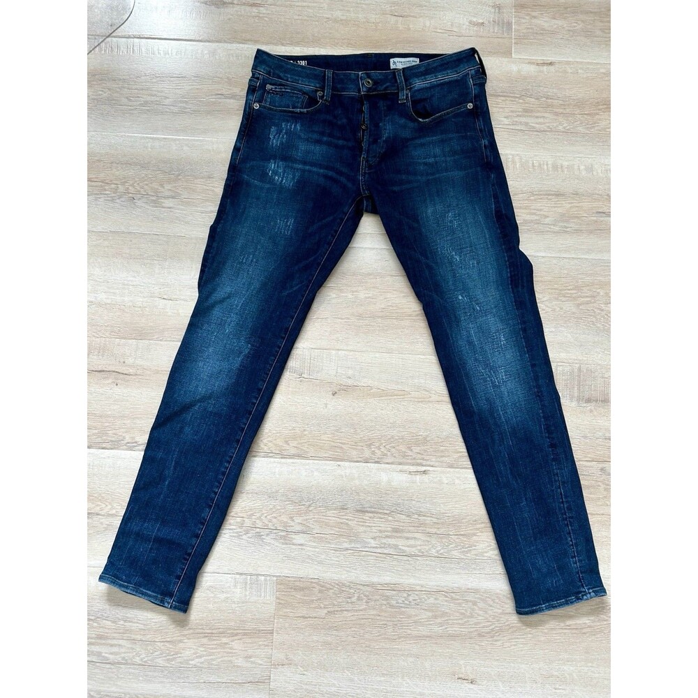 Raw G-Star Restored Denim 3301 Slim  Mens Denim Jeans 31x32